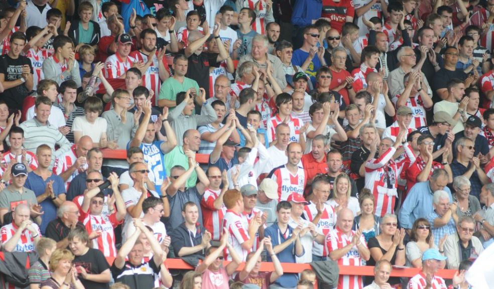 Exeter City FC and police praise football fans The Exeter Daily